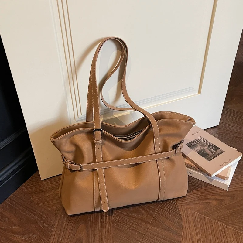 Vielseitige Weiche Faux-Leder Tote Bag