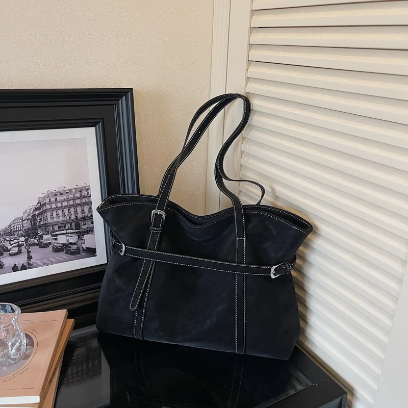 Vielseitige Weiche Faux-Leder Tote Bag