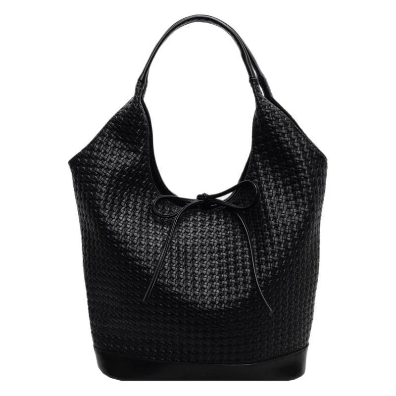 Stilvolle Gewebte Eimer Tasche
