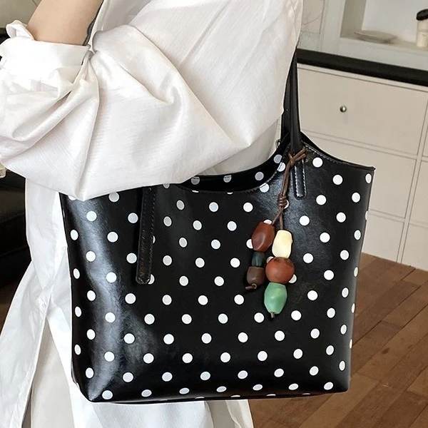 Stylische Punkte Tote Bag