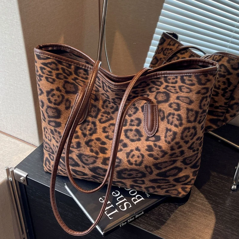 Stylische Leopardenmuster Tragetasche