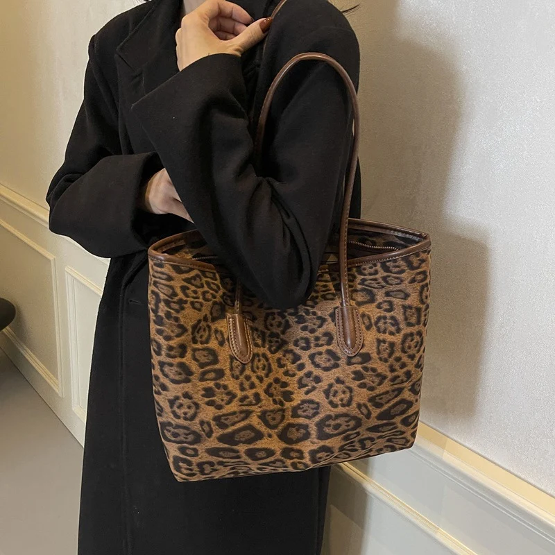 Stylische Leopardenmuster Tragetasche