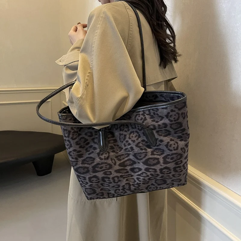 Stylische Leopardenmuster Tragetasche