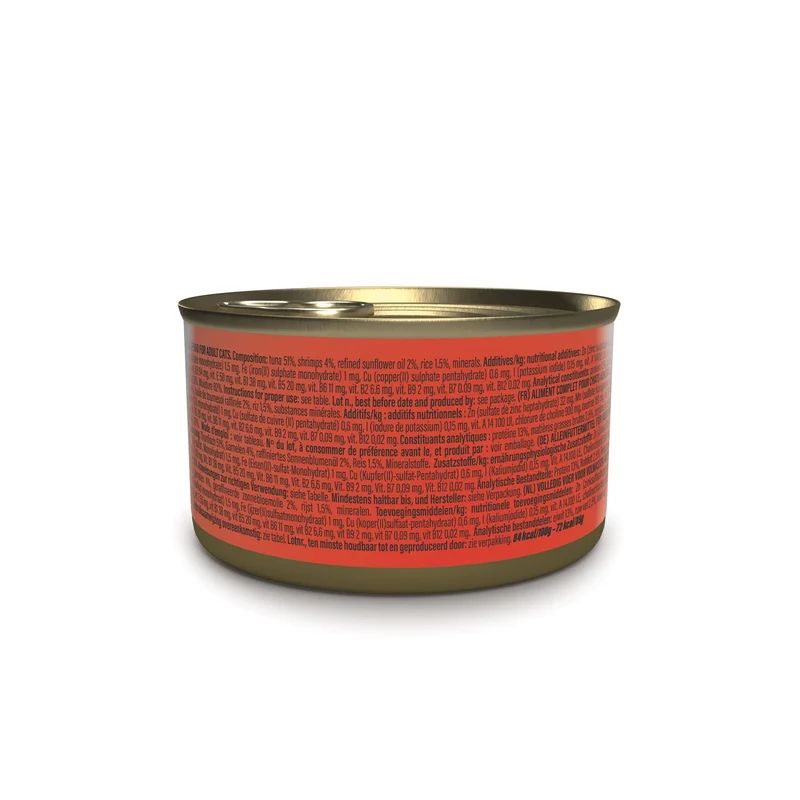 Schesir Tuna With Shrimps In Jelly Adult Wet Cat Food 85G