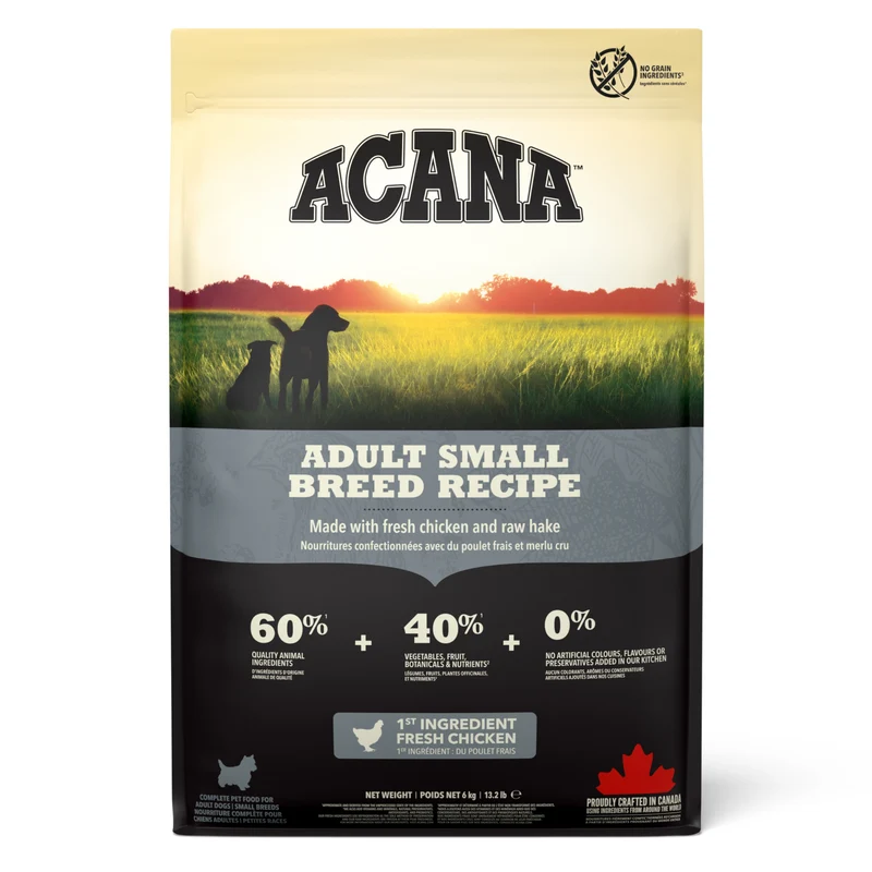 Acana Small Breed Protein-Rich Grain-Free Adult Dry Dog Food