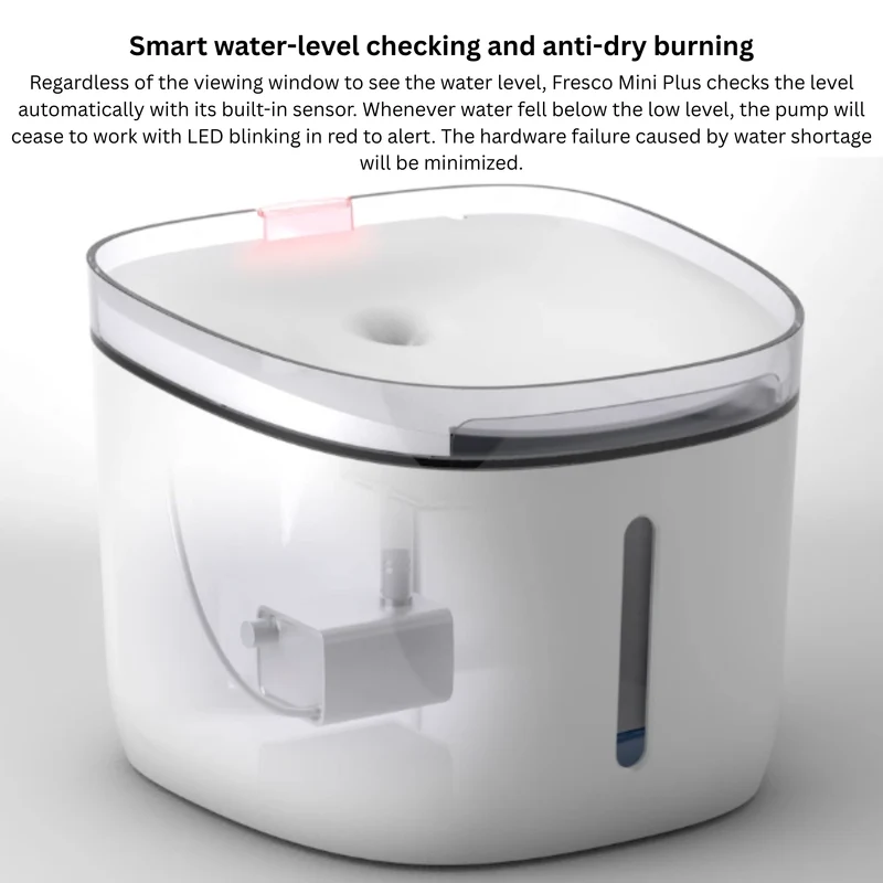 Petoneer Fresco Mini Plus Cat Smart Water Fountain 1.9L