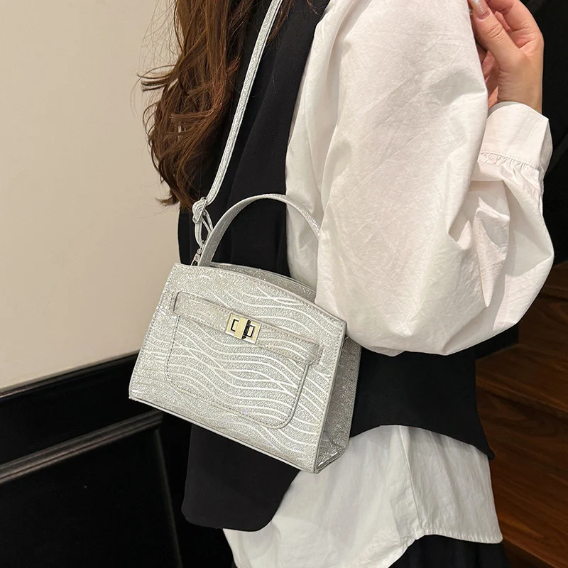 Elegante Strukturierte Handtasche