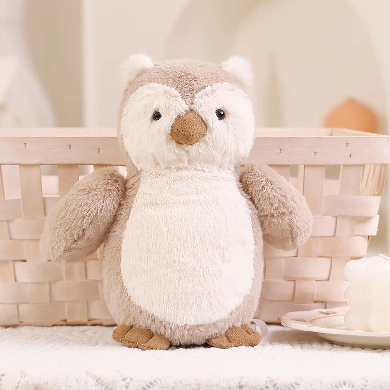 Weiches graues Elefant-Plüschlieblingsstück mit rundem Bauch, schlenkernden Ohren und gestickten Sicherheitsaugen Karnz