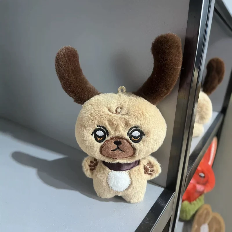 Micro Cuddly Plush Puppy Pocket Pal mit schlappen Ohren Karnz