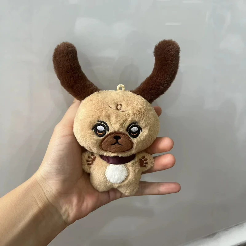 Micro Cuddly Plush Puppy Pocket Pal mit schlappen Ohren Karnz