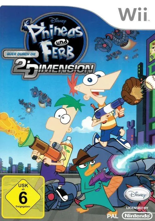 Phineas und Ferb - Quer durch die 2. Dimension (Nintendo Wii)