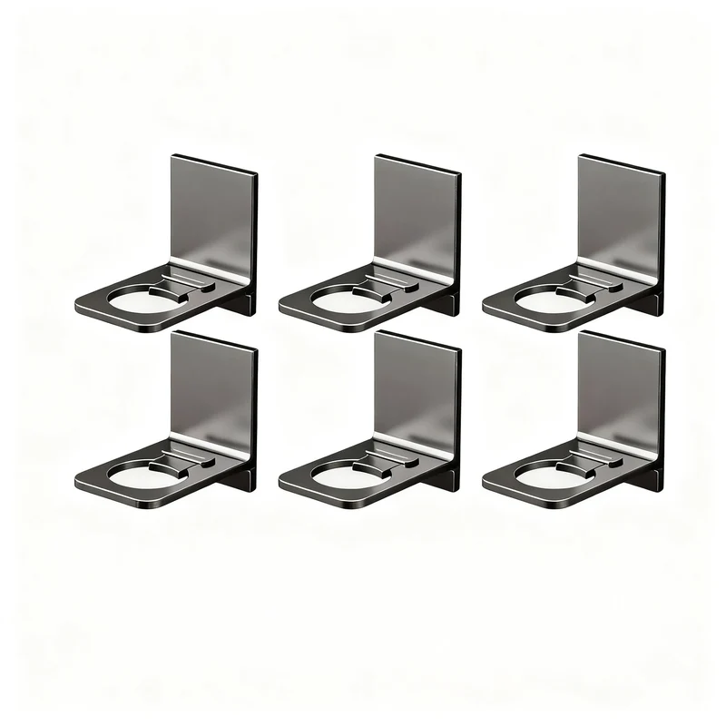 Verstellbares Badezimmer-Regal aus Aluminium