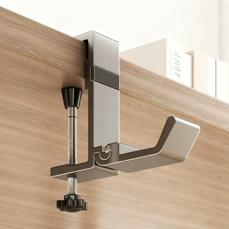 Verstellbarer Tisch-Rucksackhaken aus Aluminium