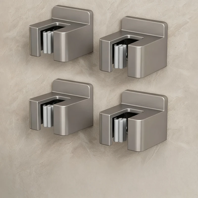 Edelstahl-Wandhalter für Besen und Mopp