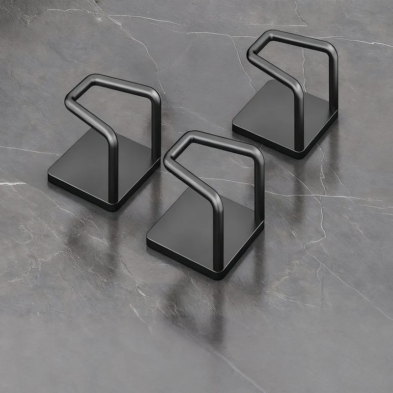 Edelstahl-Wandhaken ohne Bohren, 6er/8er Set