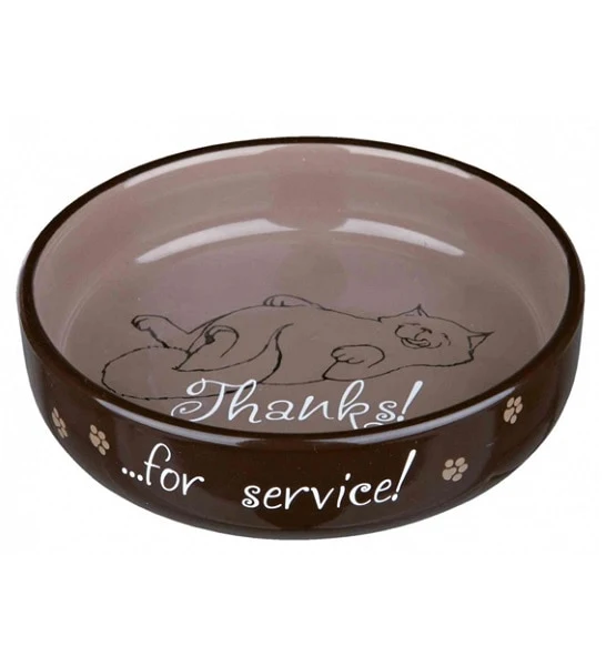 Trixie Ceramic Bowl for Short-Nose Cat Breeds