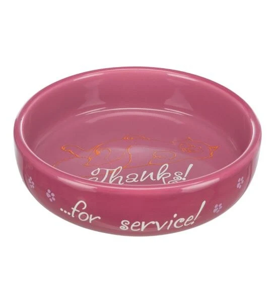 Trixie Ceramic Bowl for Short-Nose Cat Breeds