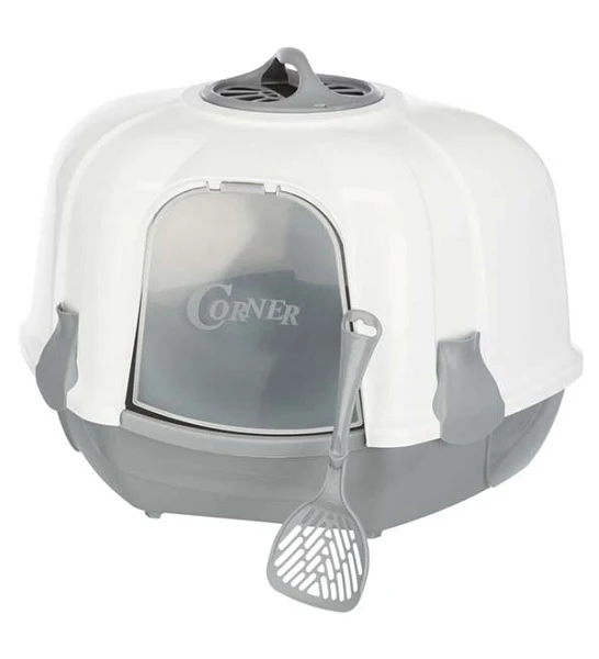 Trixie Maro Corner Litter Tray with/ Hood 60x43x52cm