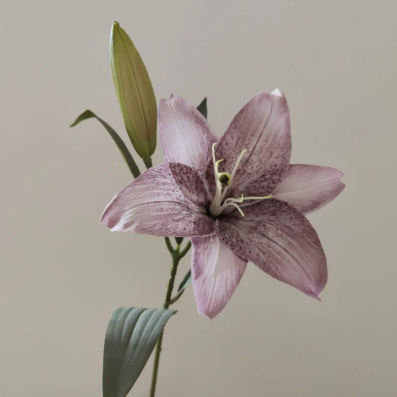 Lebensechte Lilienstiel