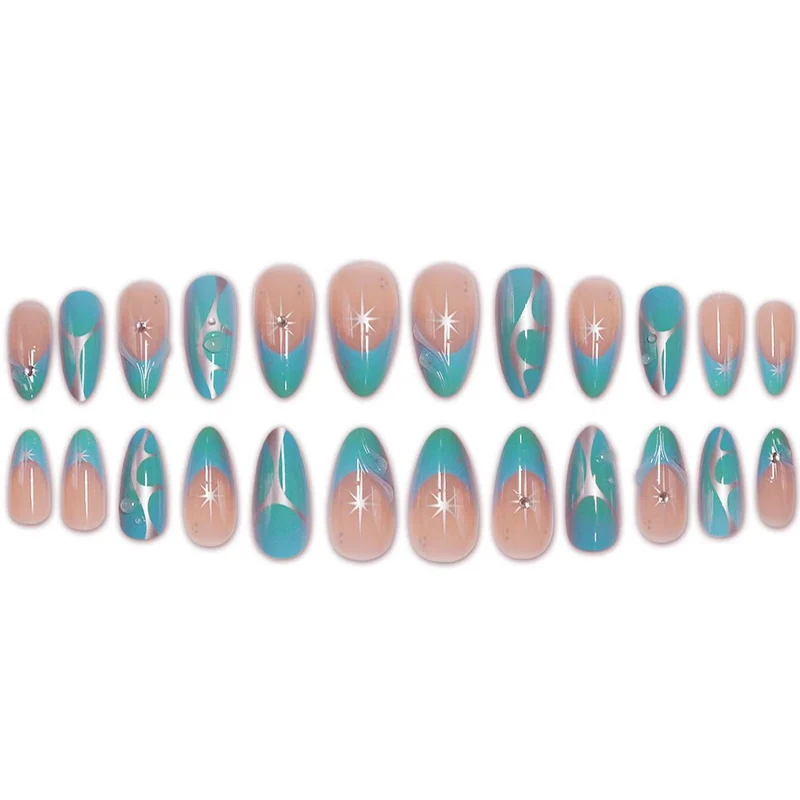 Künstlerische Stiletto-Nagelverlängerungen Karnz