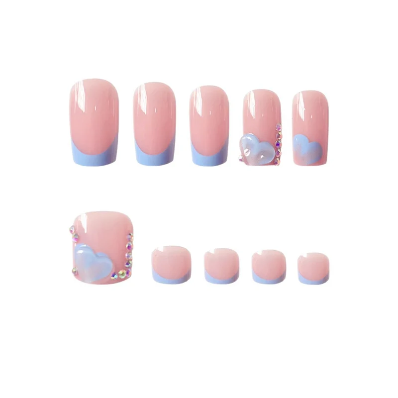 Künstlerische Pediküre Nagelverstärkungen Karnz