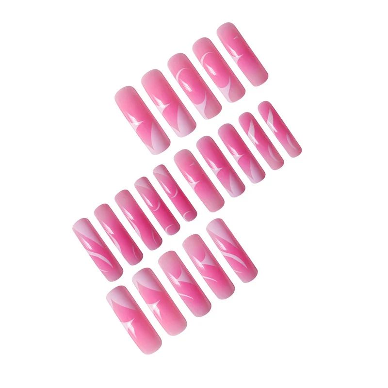 Künstlerisches Ombre Nagelset Karnz