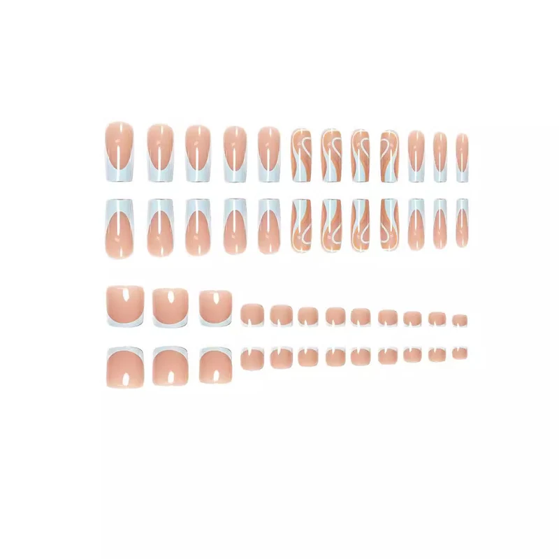 Künstlerisches Marmor Nagelkunst Set Karnz