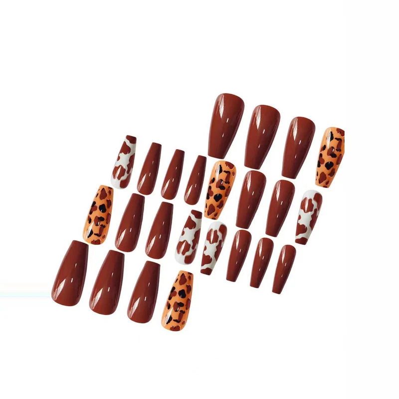Künstlerische Lange Acryl-Nagelverlängerungen Karnz