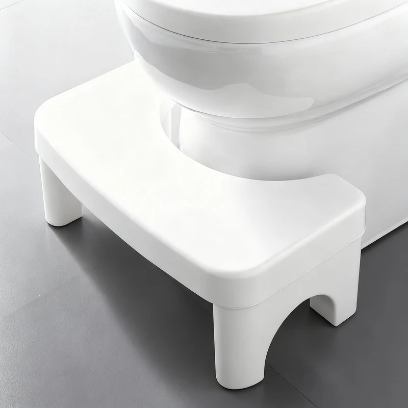 Toilettenhocker aus Kunststoff