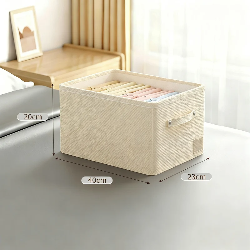 Stoff-Aufbewahrungsbox für Kleidung, faltbar