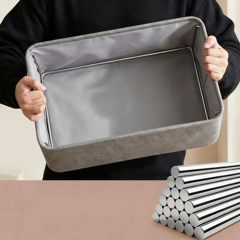 Stoff-Aufbewahrungsbox für Kleidung, faltbar