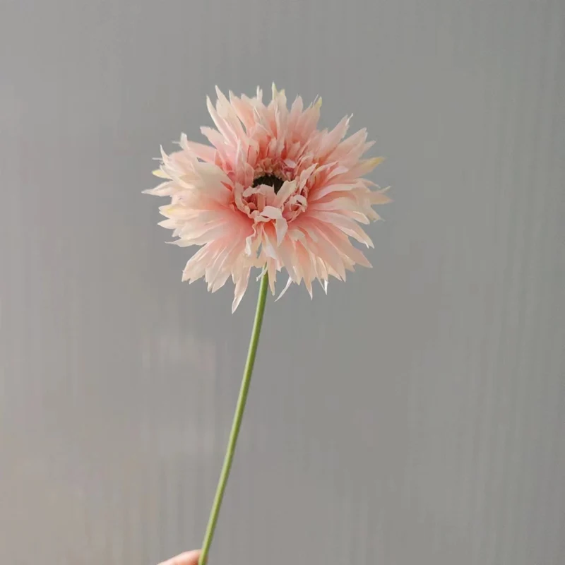 Lebensnahe dekorative Gerbera-Blumenstiel
