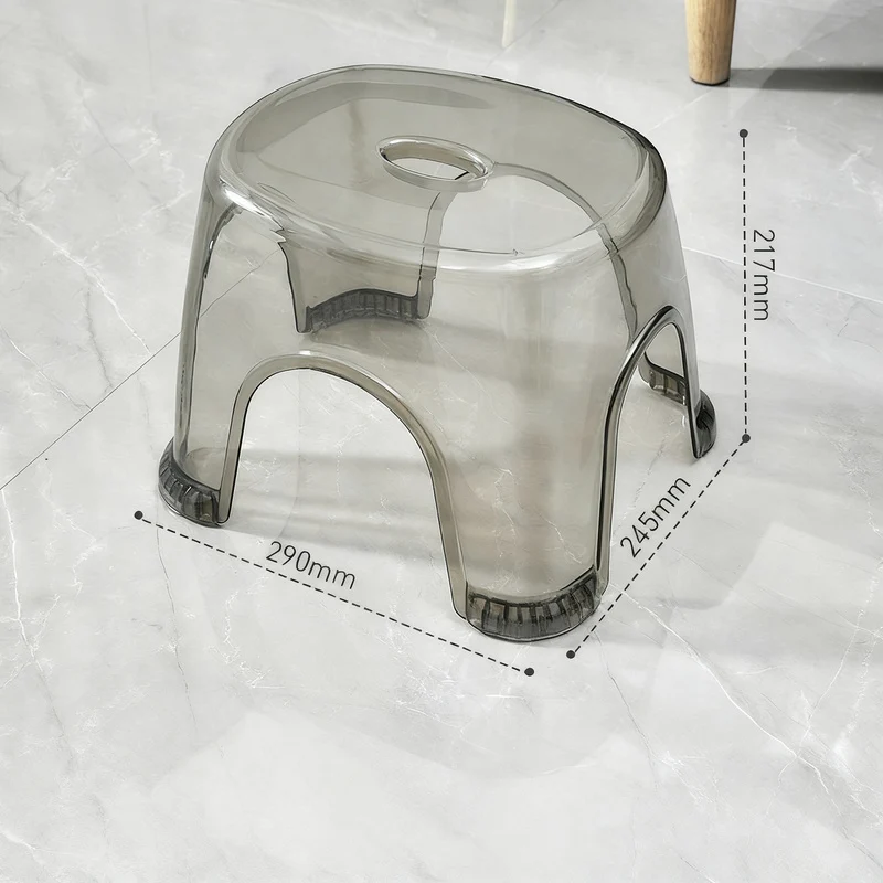 Kunststoff-Hocker, quadratisch, robust