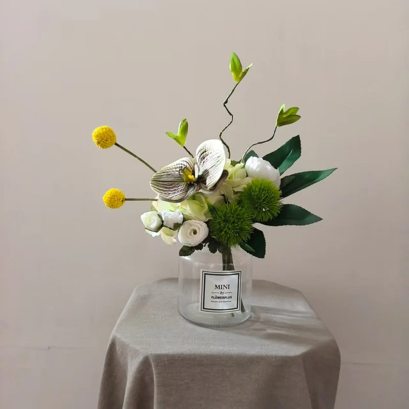 Elegante florale Mittelstück
