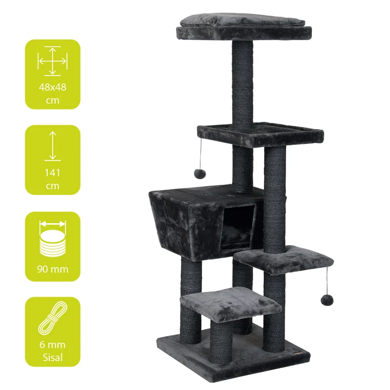 ebi Trend North Dakota Cat Tree & Scratch Post 141cm