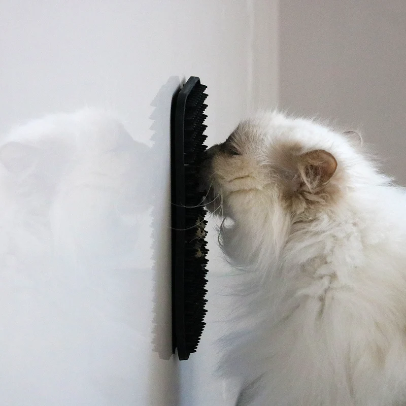 D&D Home I Love Happy Cats Lex Licking Mat Studs for Cats - Slow Feeder