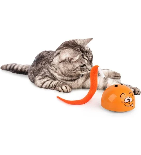 all for paws Modern Cat Mad Mouse Cat Toy 7.5x7.5x4.5cm