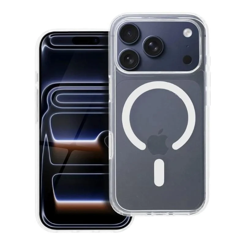 iPhone 17 Pro / 18 Pro Handyhülle / Backcase Silikon Transparent / MagSafe kompatibel