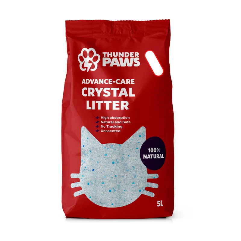 Thunder Paws Advance Care Non-Clumping Crystal Cat Litter