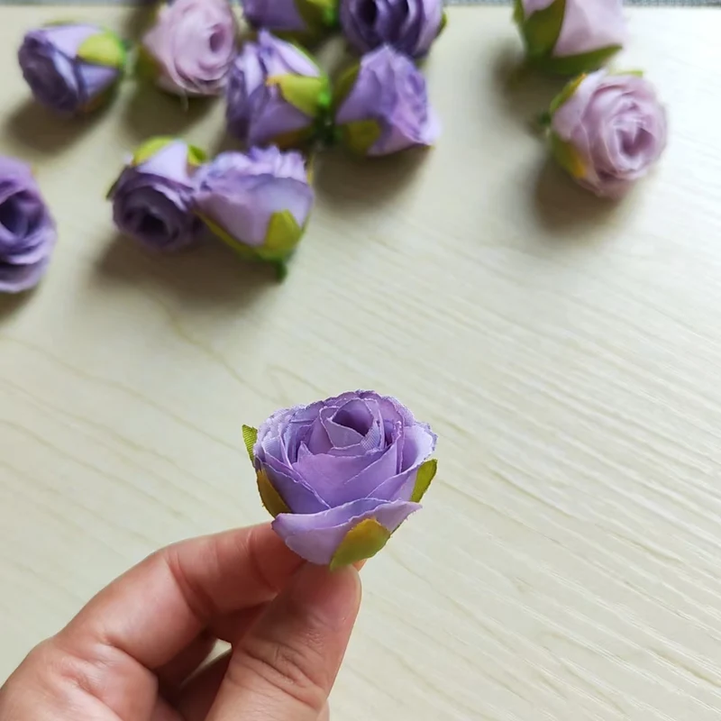 Dekorative Stoffblume