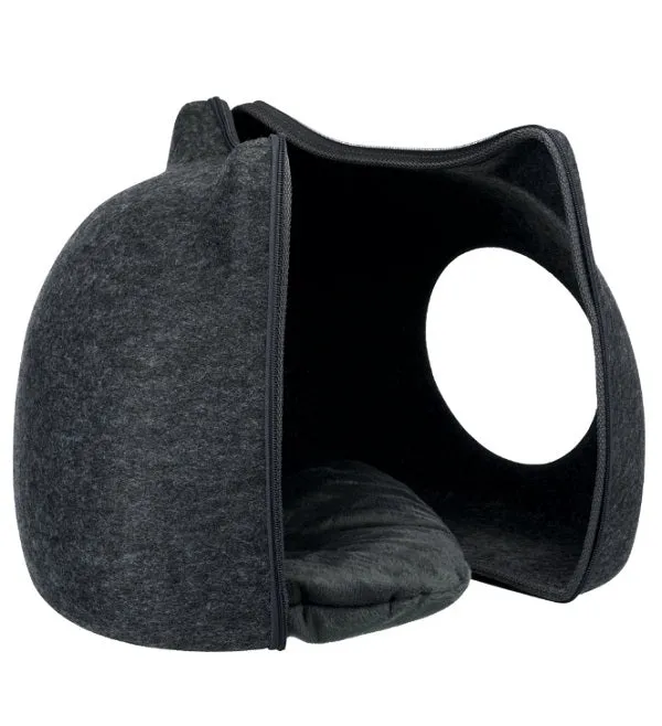 Trixie Cat Face Felt Cat Cave 38x35x37cm