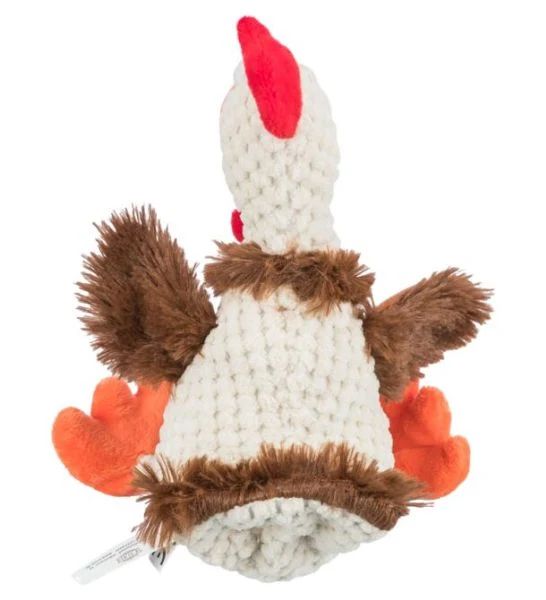 Trixie Plush Rooster Toy for Dogs 22cm