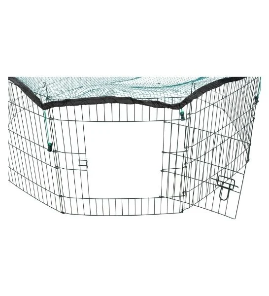 Trixie Outdoor Run With Protective Net for Small Pets 6 panels