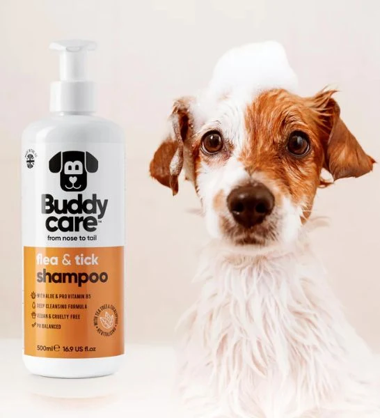 Buddycare Flea & Tick Dog Shampoo 500ml
