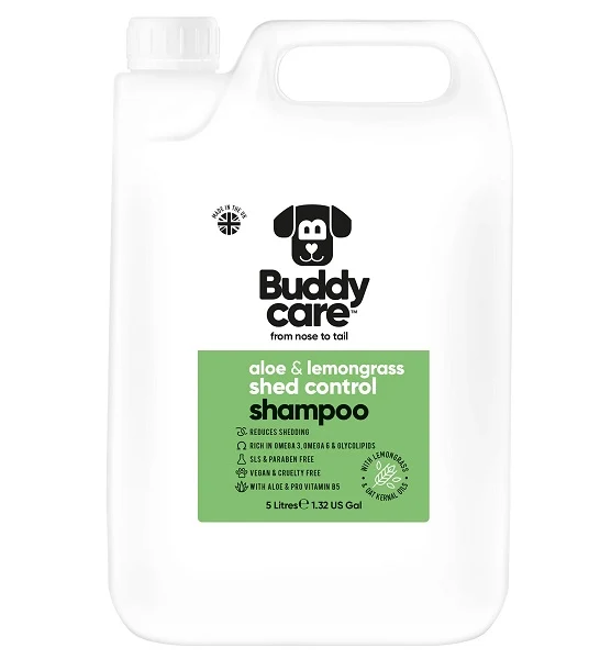 Buddycare Shed Control Aloe & Lemongrass Dog Shampoo