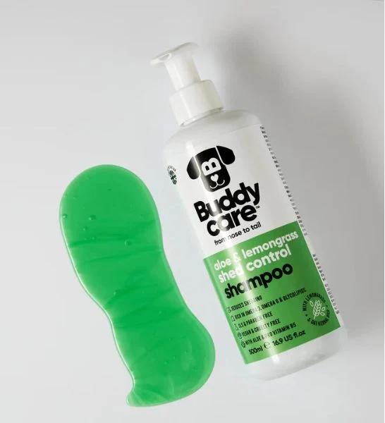 Buddycare Shed Control Aloe & Lemongrass Dog Shampoo