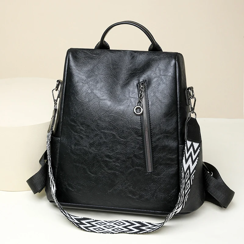Vintage Leder Rucksack Karnz
