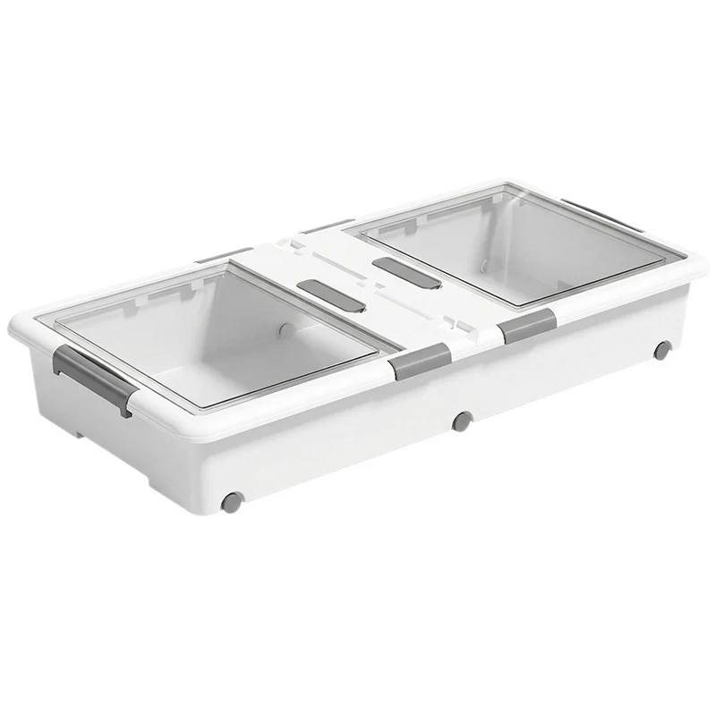 Aufbewahrungsbox aus Kunststoff, transparent, 100–150 L