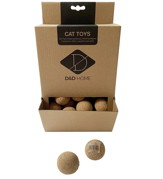 D&D Home Cora Cork Cat Ball 4cm