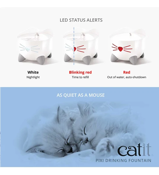 Catit Pixi Cat Water Drinking Fountain